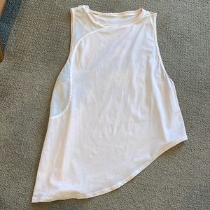 Blush pink lululemon workout tank